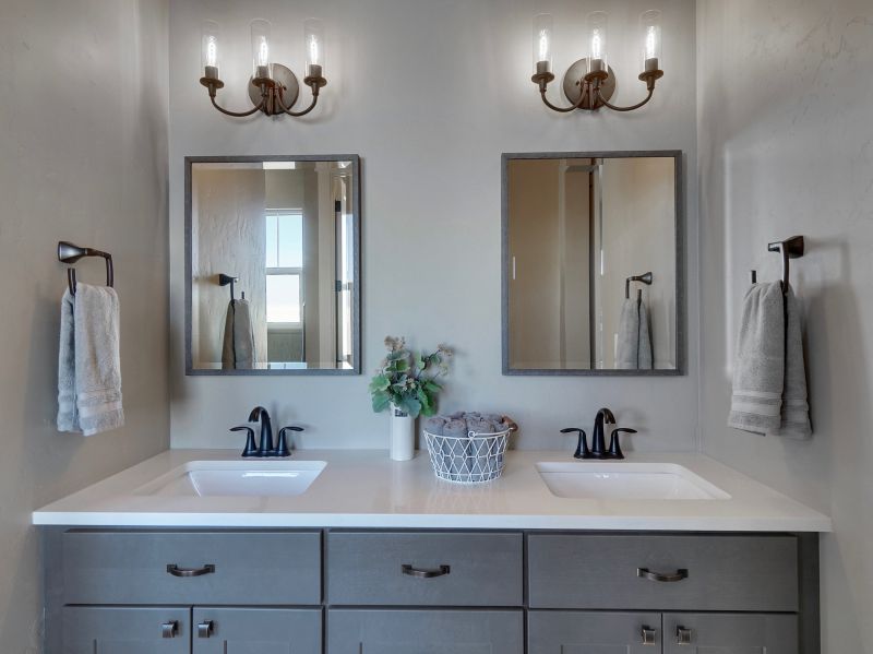 Backlit Mirrors and Vanity Areas